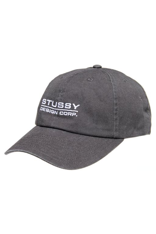 Stussy Mens Corp. Low Pro Hats Grey - PDSAN4506